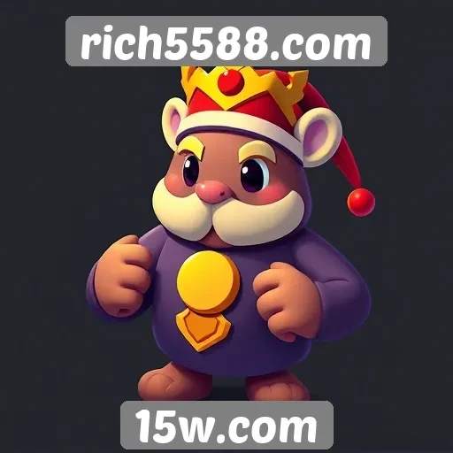 Variedade de jogos disponíveis no rich5588.com